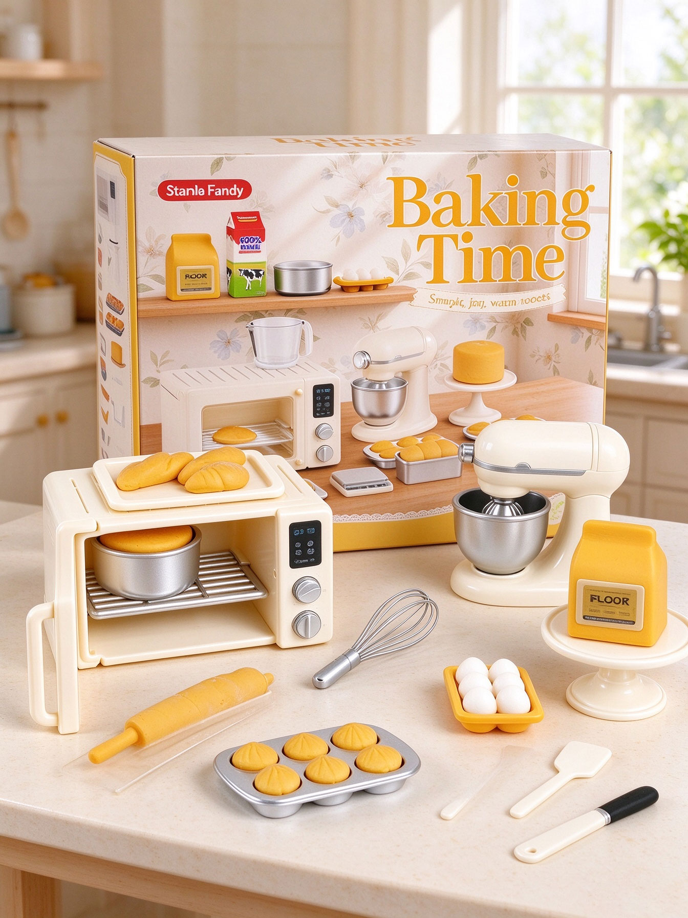 Набор для ролевых игр «Мини-пе – обзор и цена Kitchen Kids Baking Set